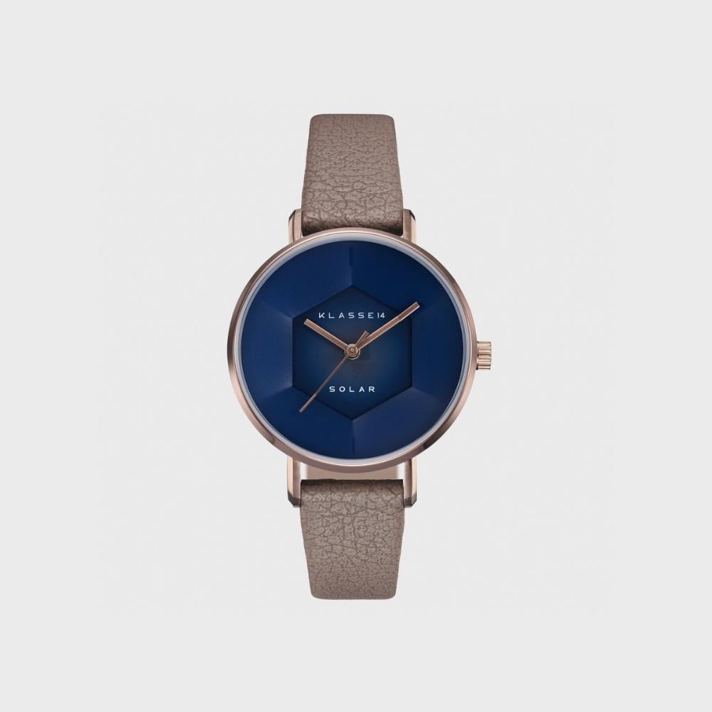 Volare Solar Deep Blue Vintage Gold 34mm – KLASSE14 JAPAN