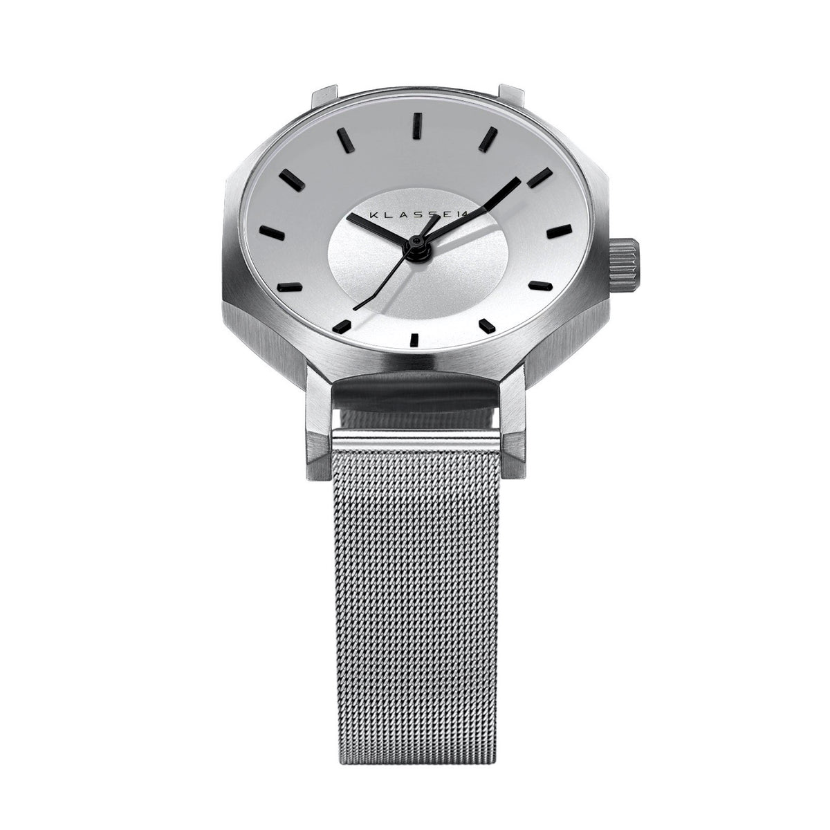 Volare OKTO Gunmetal White with Mesh Strap 36mm WOK20GU001W