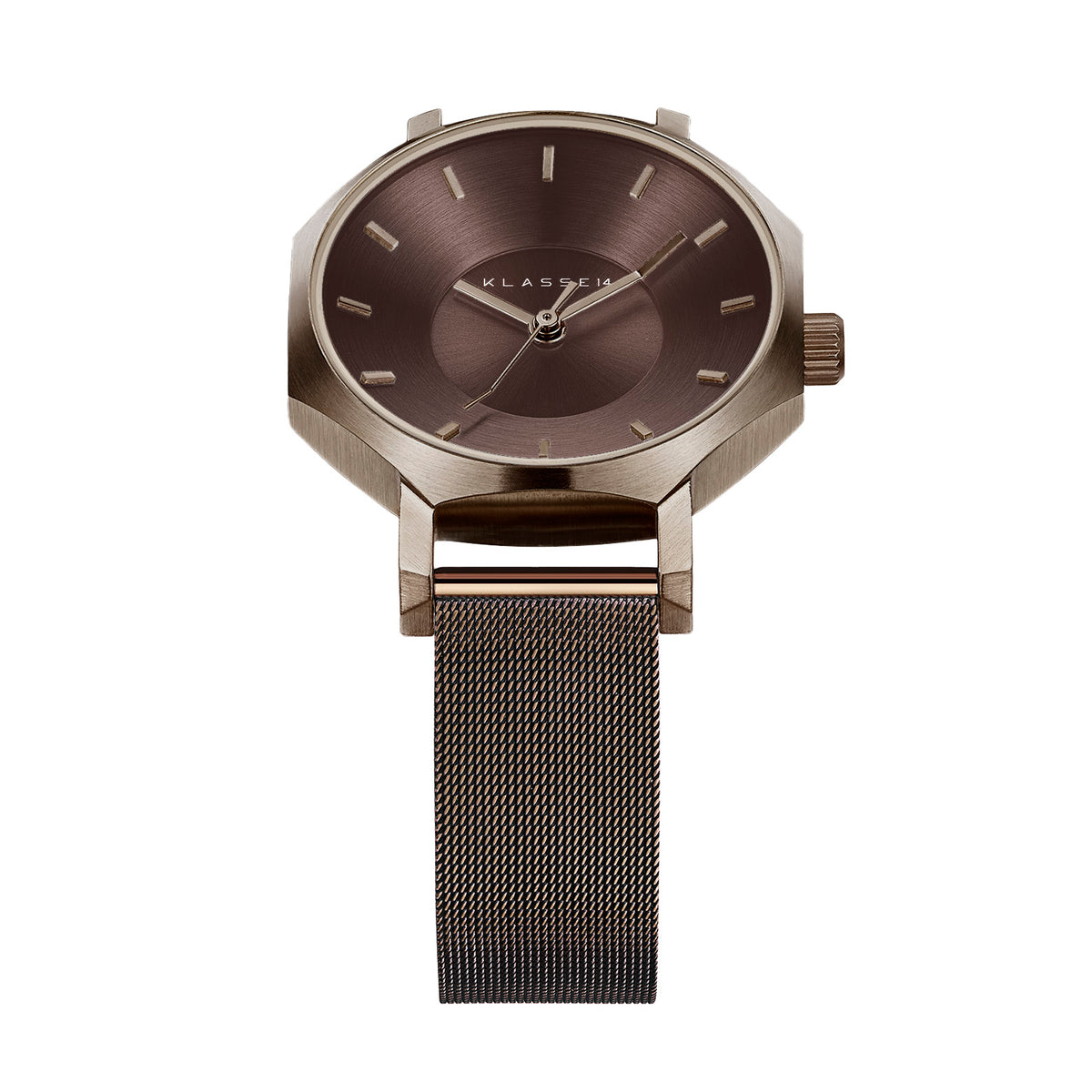 Volare Okto Vintage Gold with Mesh Strap 36mm