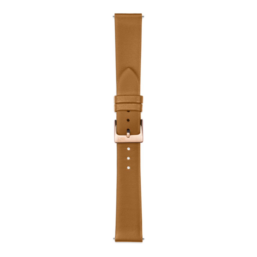 Volare Leather Strap 17mm / Milk Tea