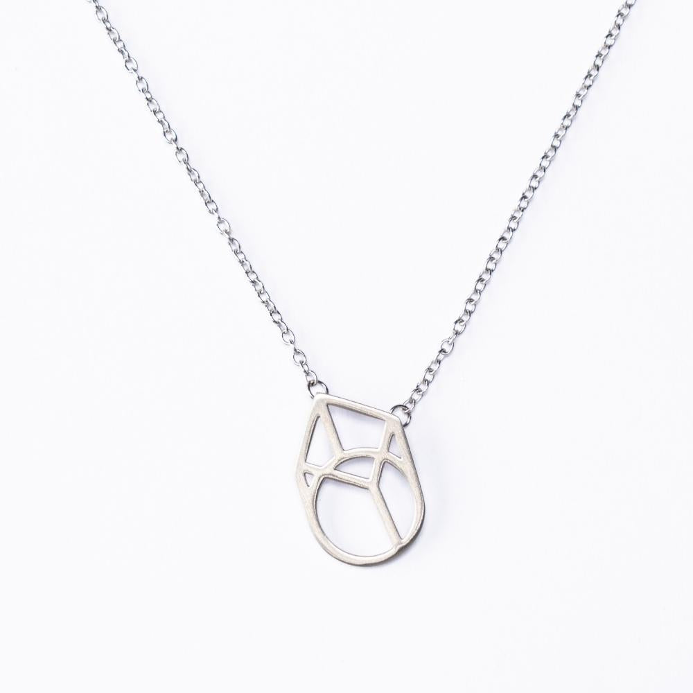 Imperfect Link Necklace / Silver