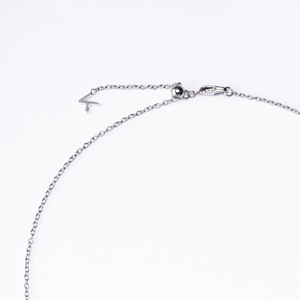 Imperfect Link Necklace / Silver