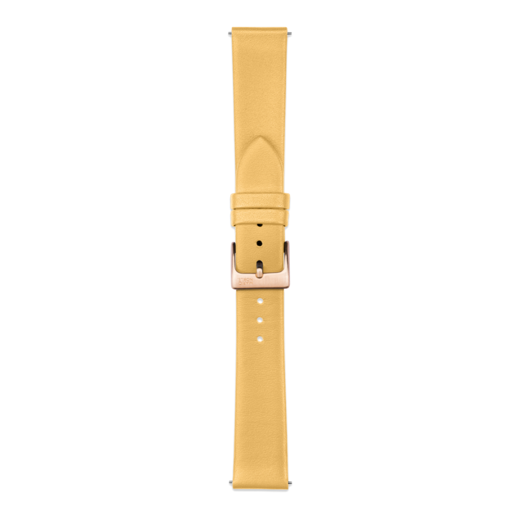 Volare Leather Strap 17mm / Yellow