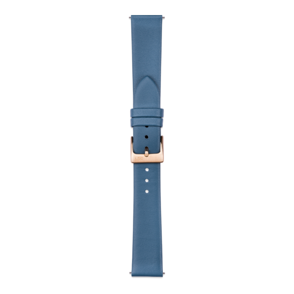 Volare Leather Strap 17mm / Blue