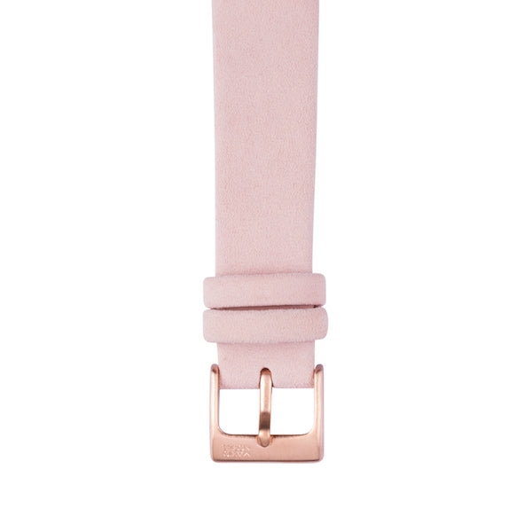 Miss Volare Rose Gold Buckle /  Suede Strap 17mm