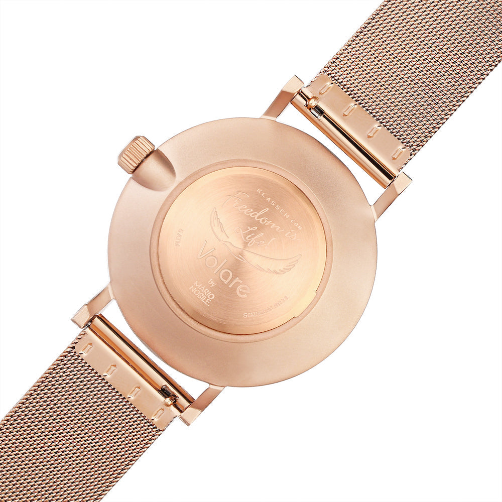 Volare Rose Gold Mesh