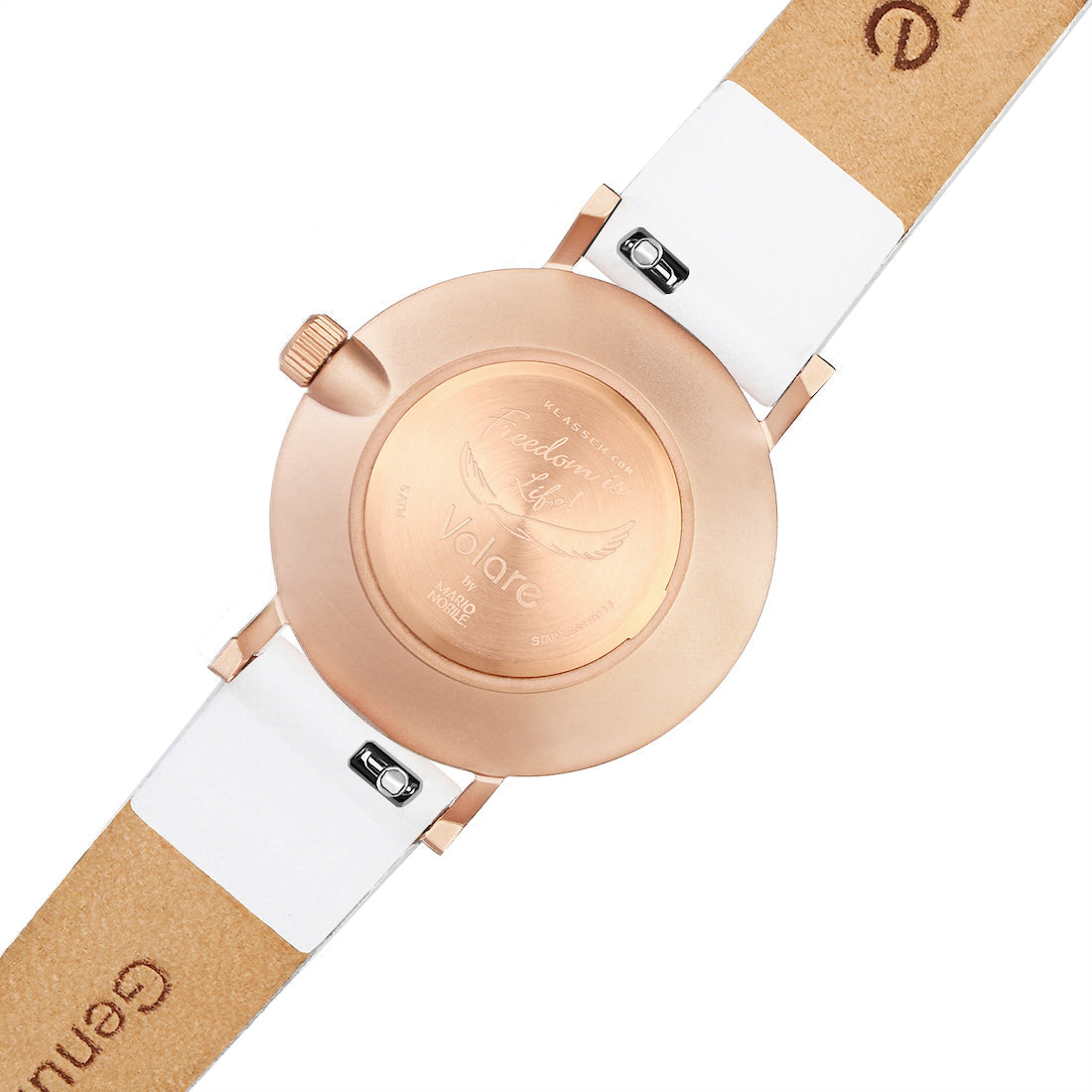 Volare Rose Gold Leather