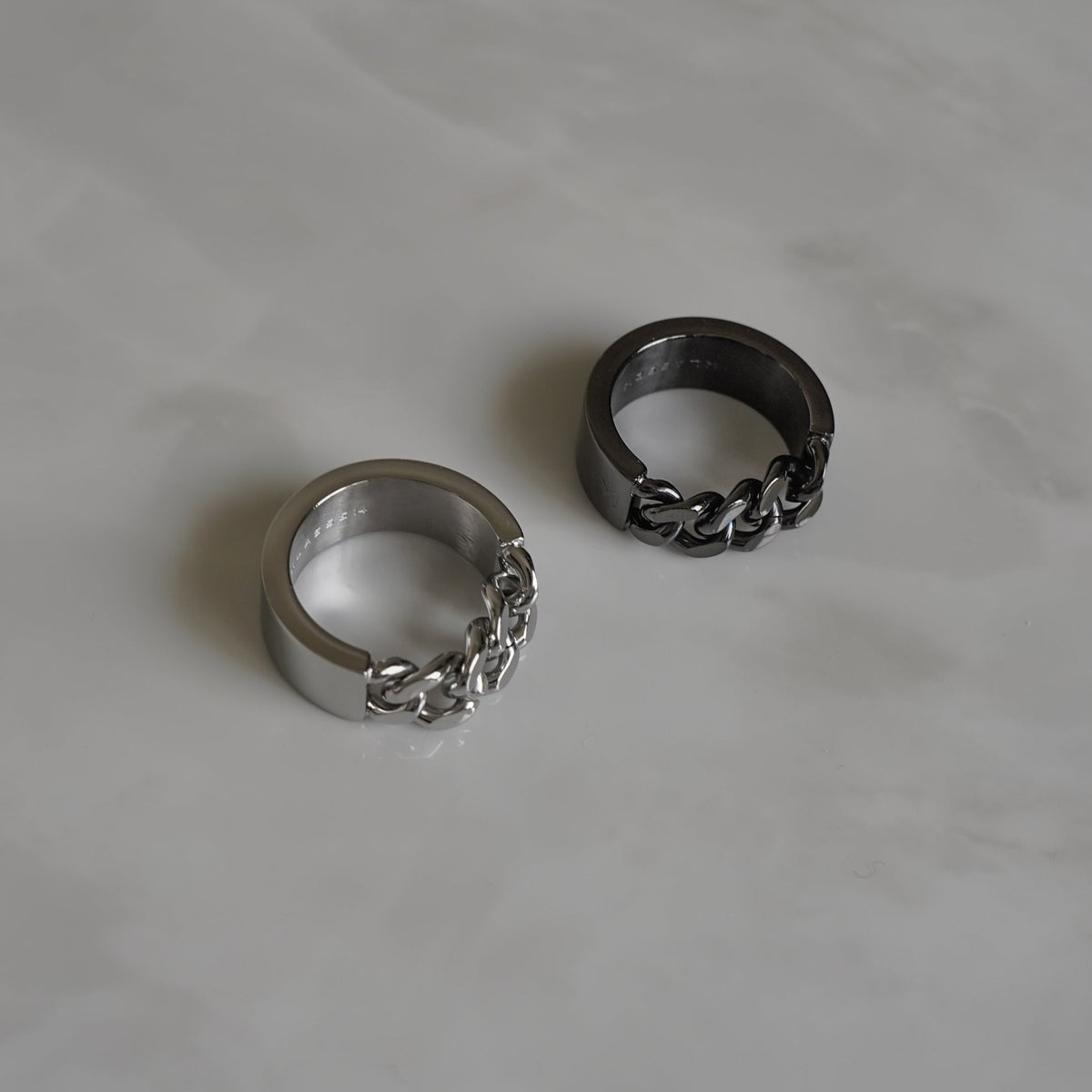 KLASSE14 X SHOW Duality Chained Ring Slim