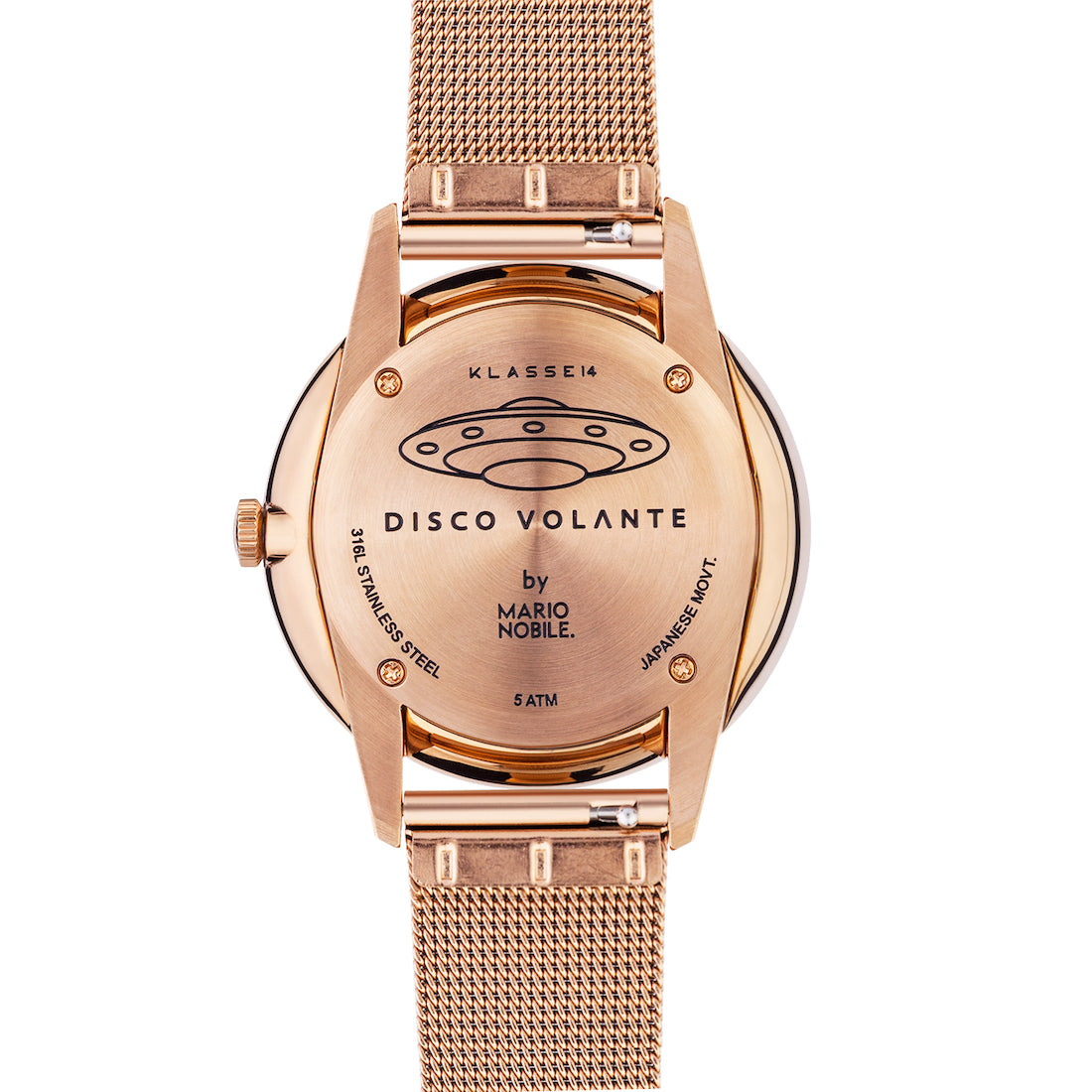 Disco Volante 36mm Quartz Leather/Mesh