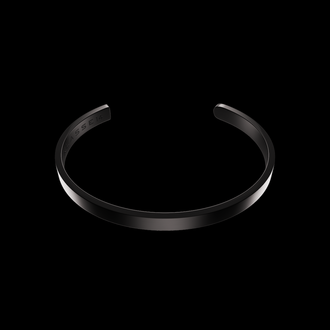 Imperfect Bangle Black / 60mm