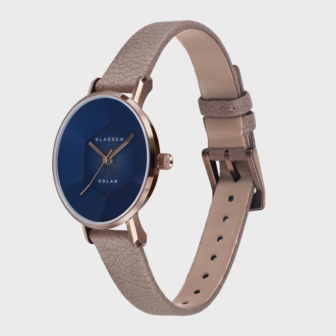 Volare Solar Deep Blue Vintage Gold 34mm – KLASSE14 JAPAN