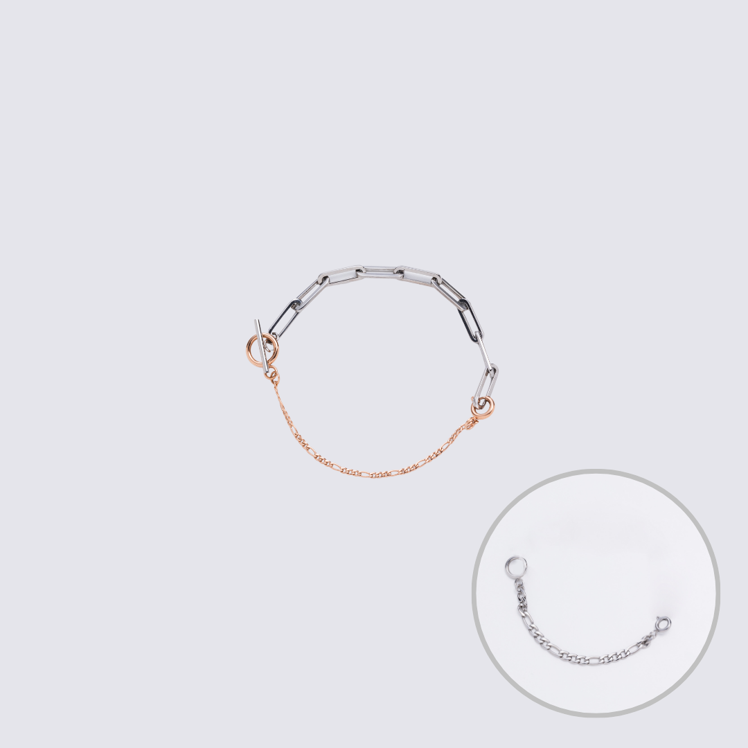 カスタムジュエリー ブレスレット Silver ベースチェーン M カスタムジュエリー ブレスレット Silver ベースチェーン M