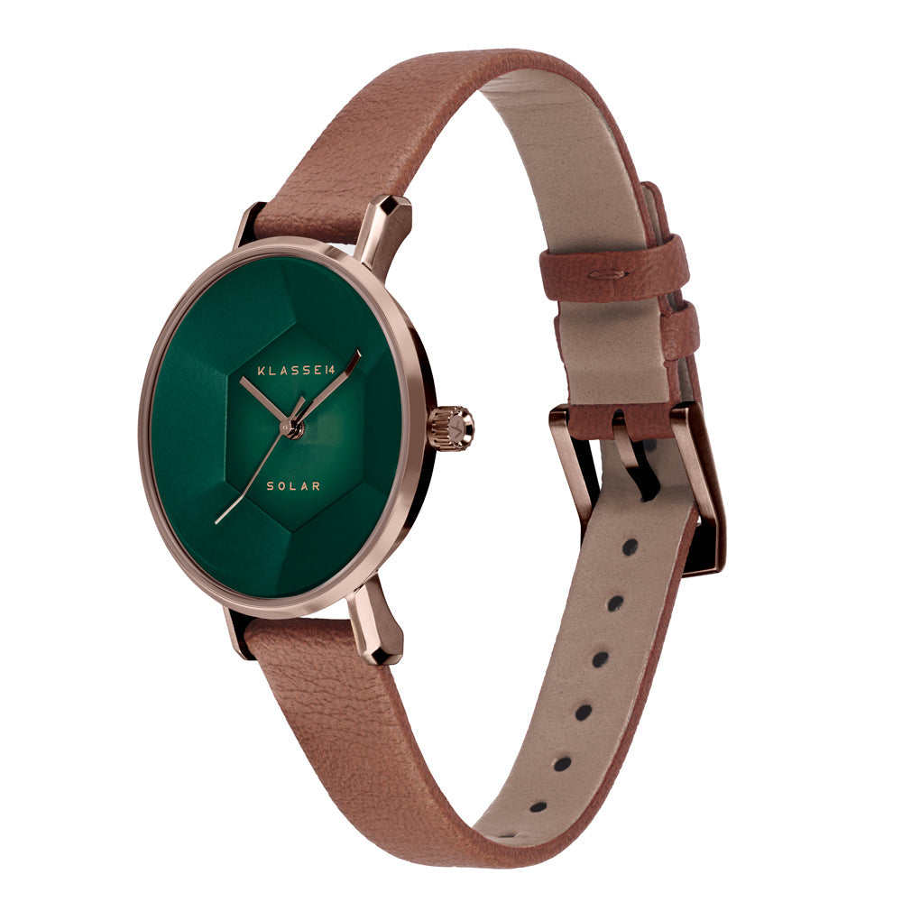 Volare Solar Green Vintage Gold  39mm