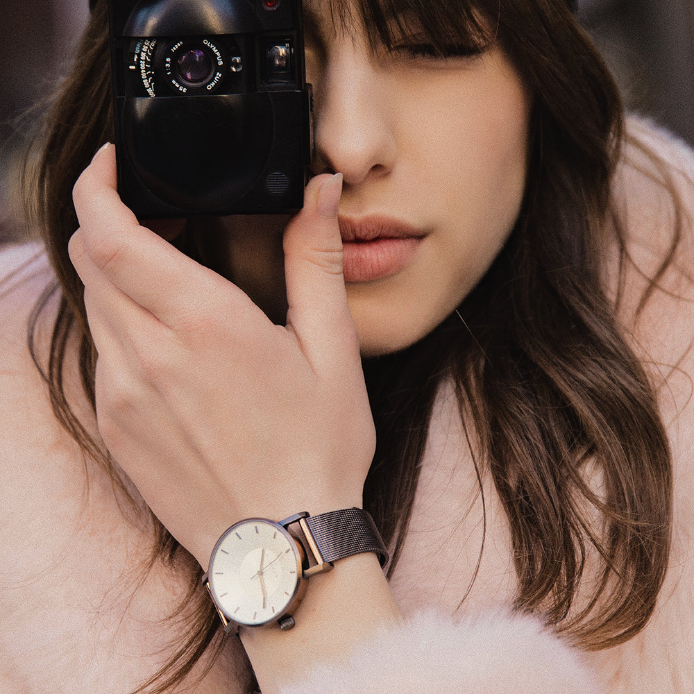 Volare Vintage Gold Mesh/Leather – KLASSE14 JAPAN