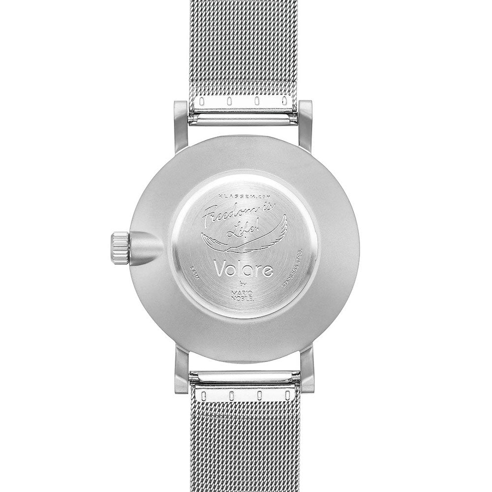 Volare Silver Mesh