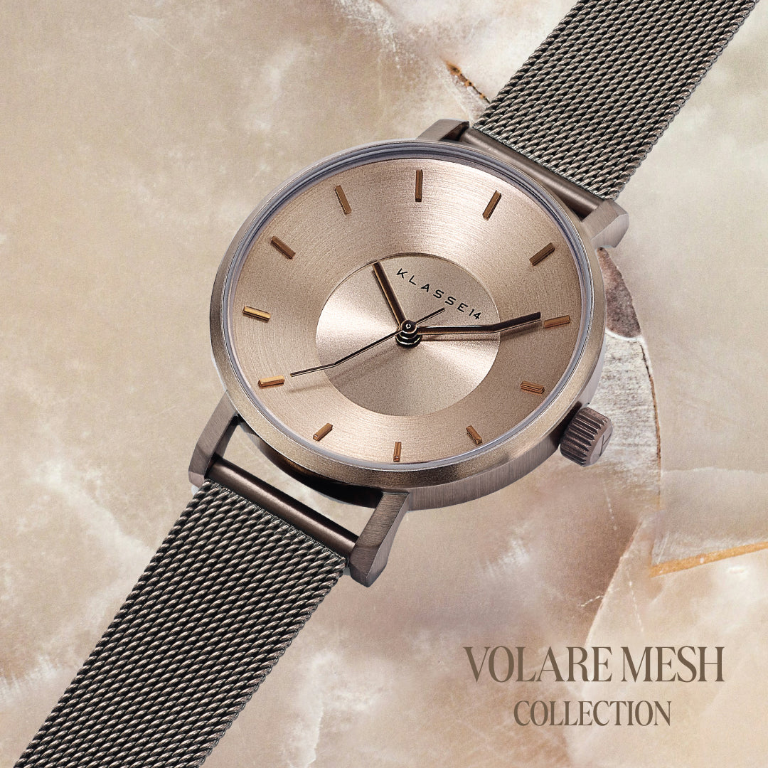 ドゥルりんページ　Volare Rose Gold Mesh Strap Volare Rose Gold Mesh – KLASSE14 JAPAN