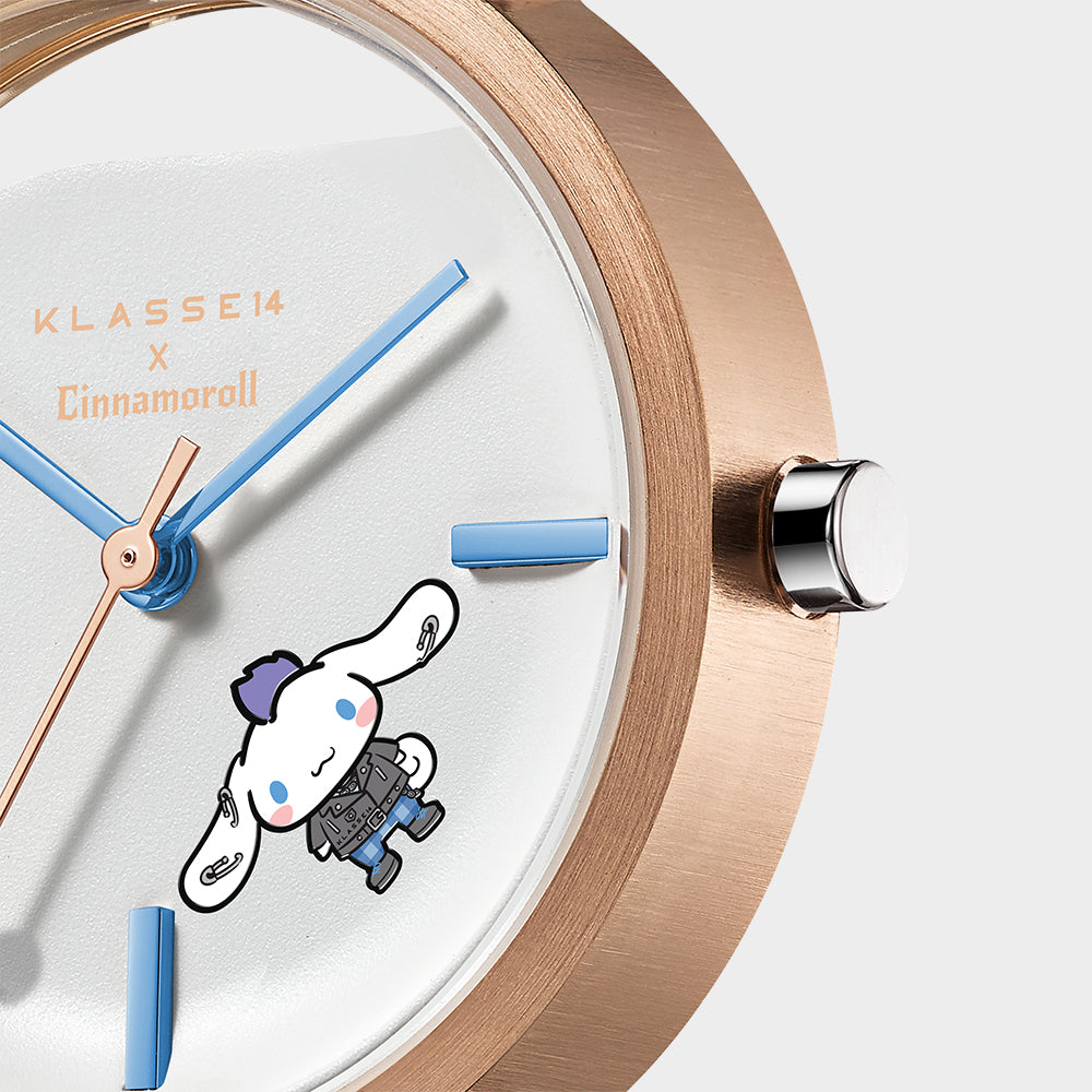 KLASSE14 x SANRIO CINNAMOROLL IMPERFECT ANGLE CHAMPAGNE GOLD 32MM