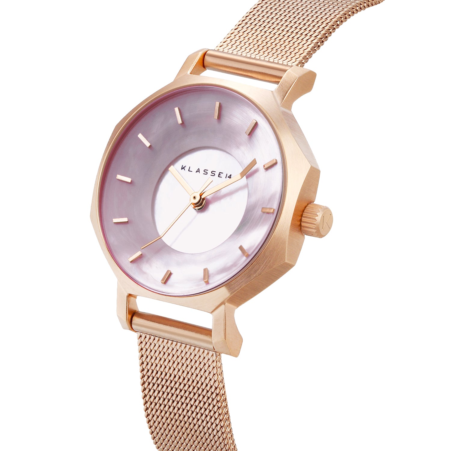 Amazon | [クラス14] KLASSE14 腕時計 OKTO WHITE ROSE MESH
