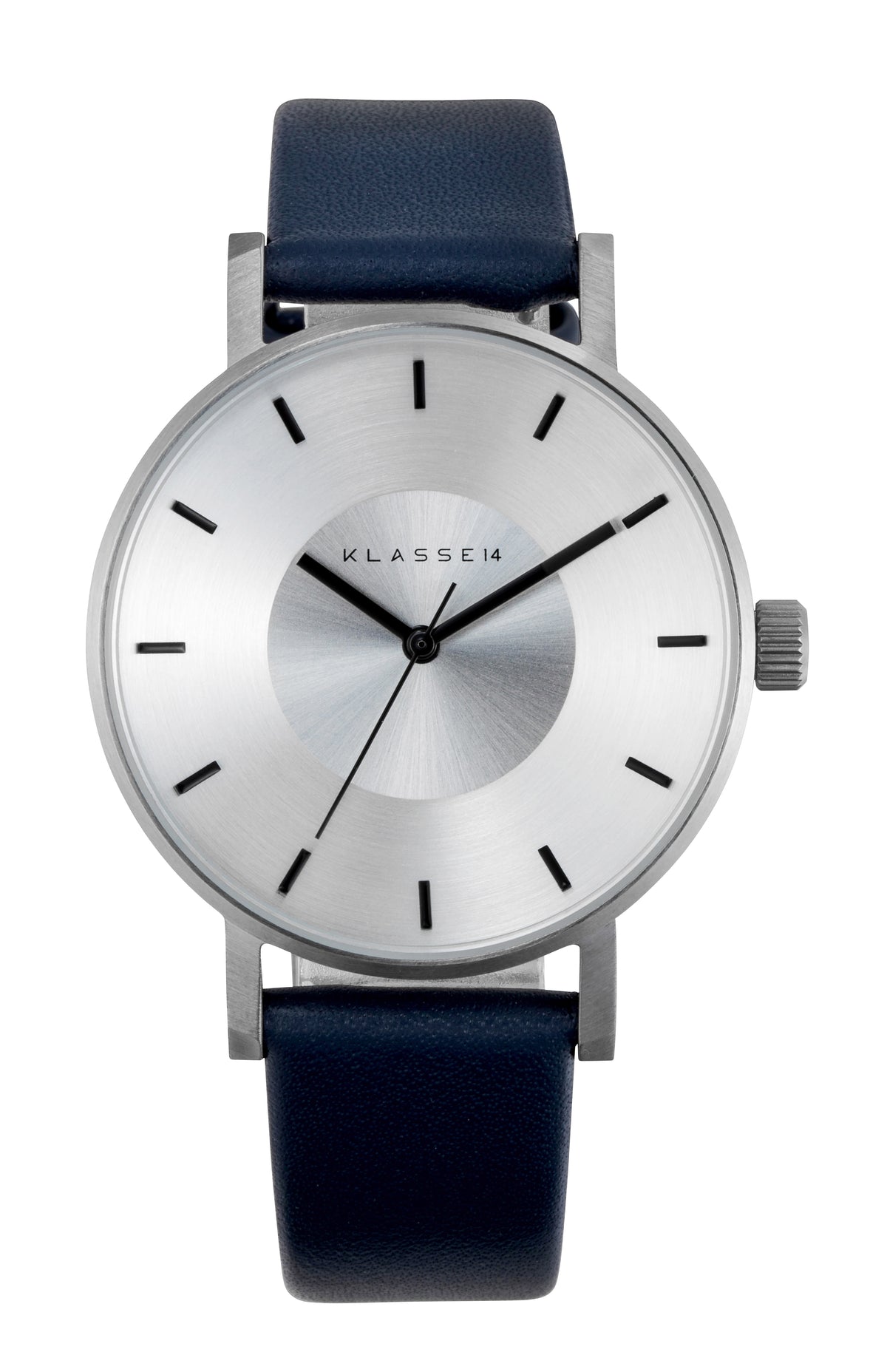 Volare Silver with Blue Leather Strap 36mm WVO20SR007W