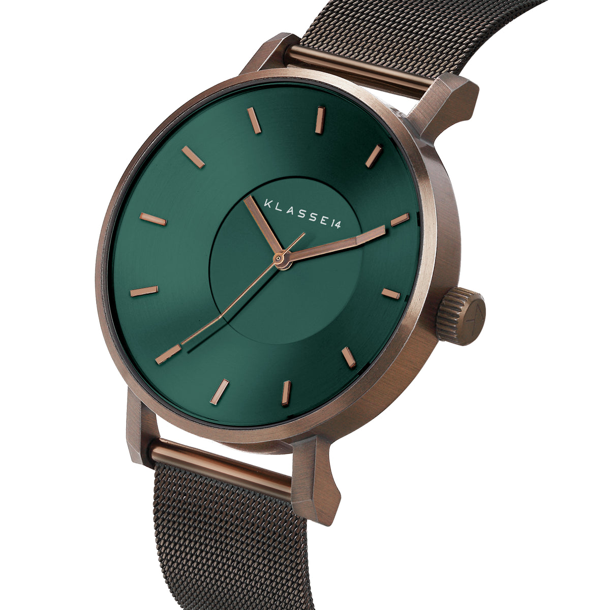 Volare  Vintage Gold Green Mesh 42mm