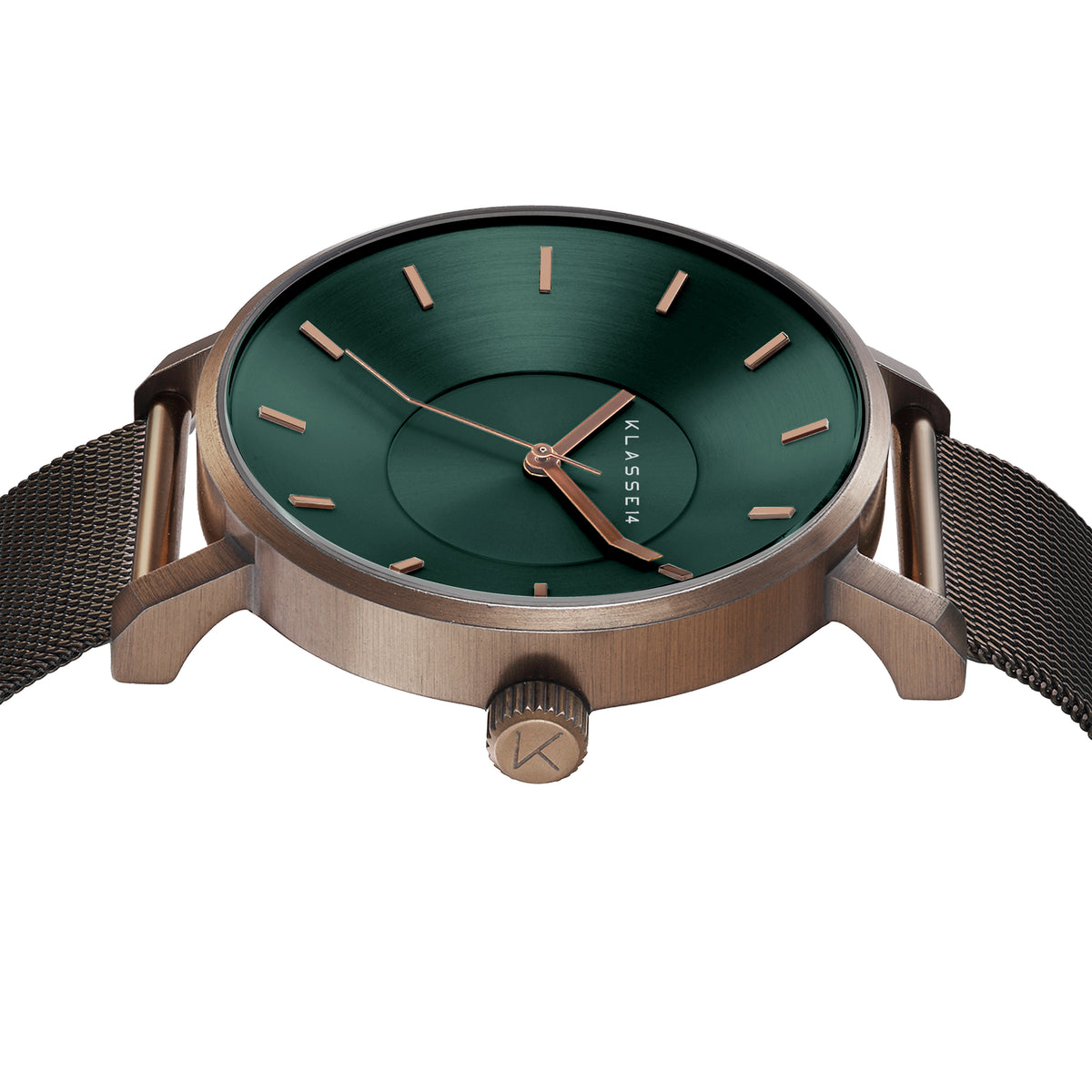 Volare  Vintage Gold Green Mesh 42mm