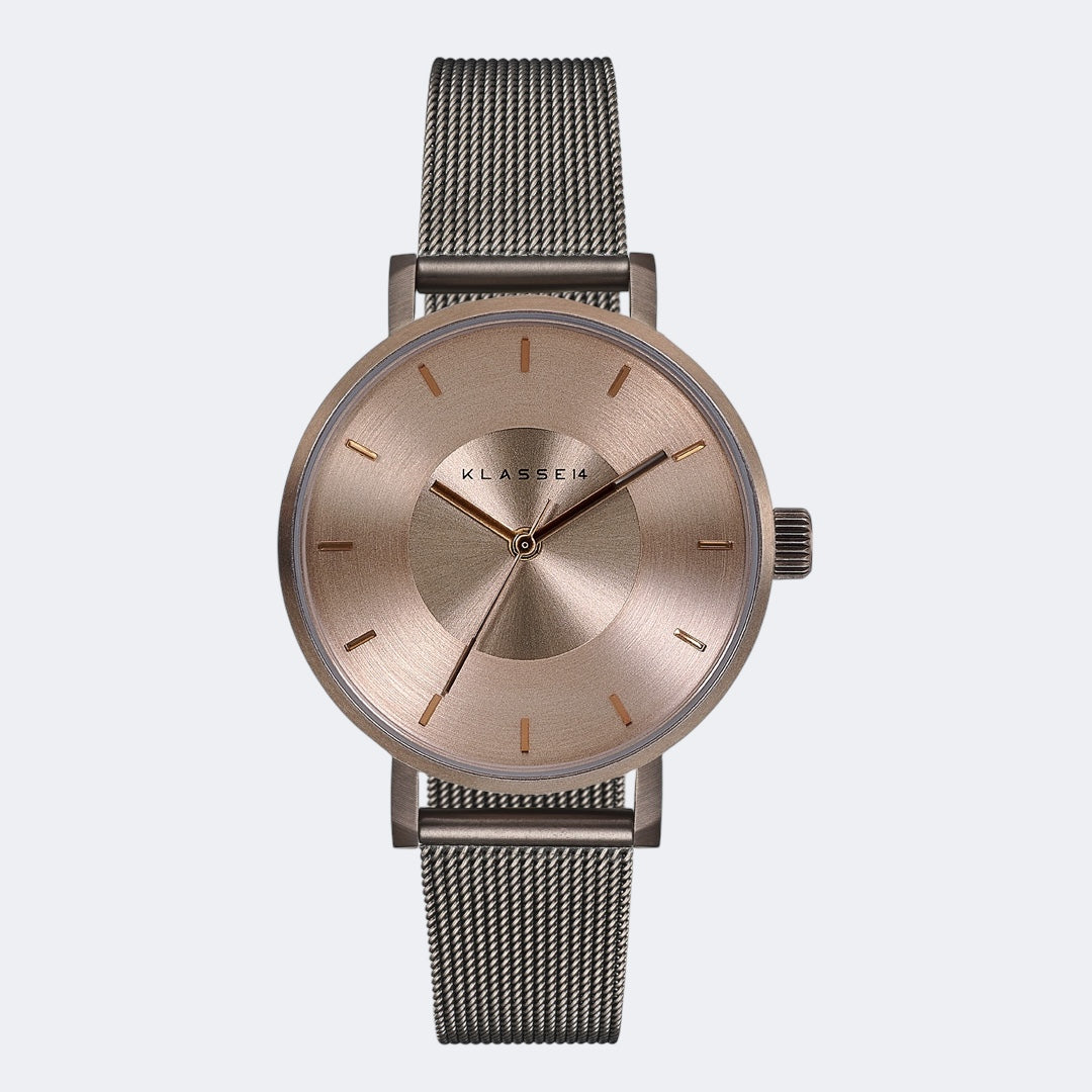 Volare Solar Silver Mesh 39mm – KLASSE14 JAPAN