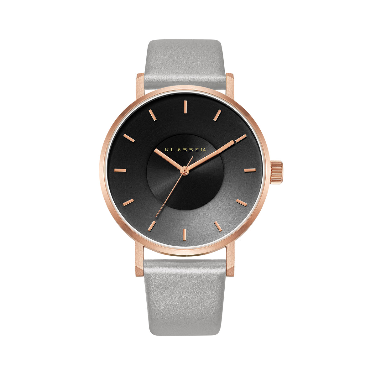 Volare Dark Rose Grey Leather 42mm