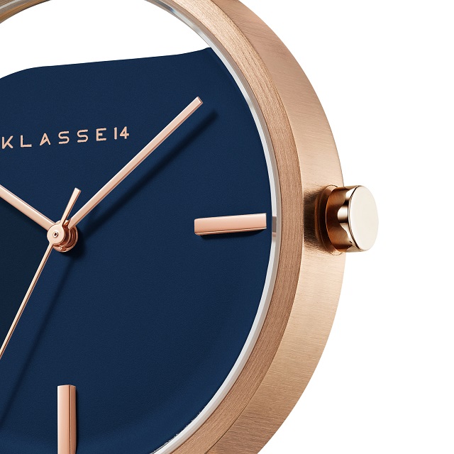 KLASSE14 / IMPERFECT ANGLE Blue Rose Gold 32mm