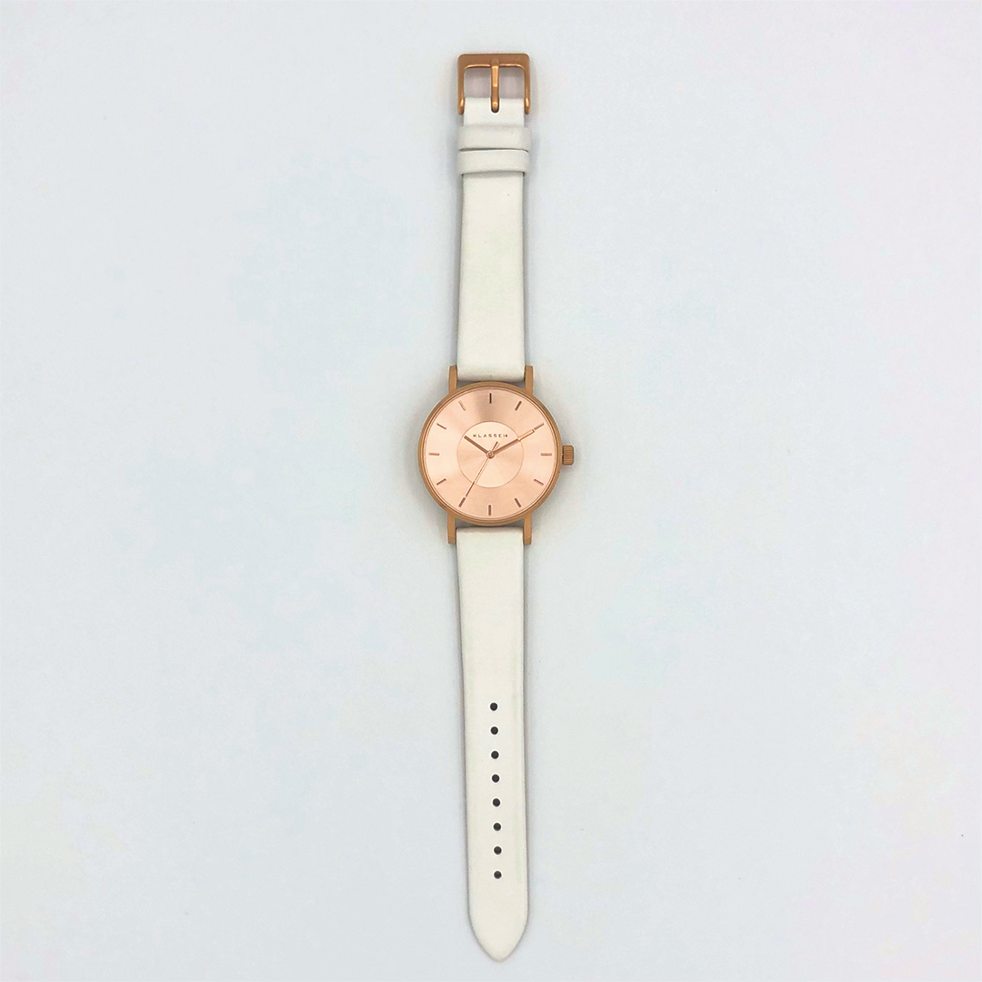 Volare Rose Gold with Mesh Strap 36mm