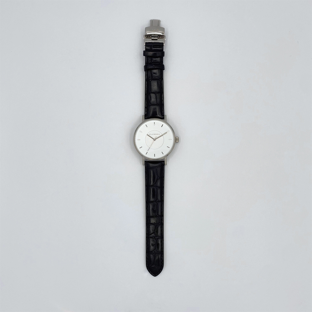 Volare Silver White with Mesh Strap 42mm WVO19SR005M