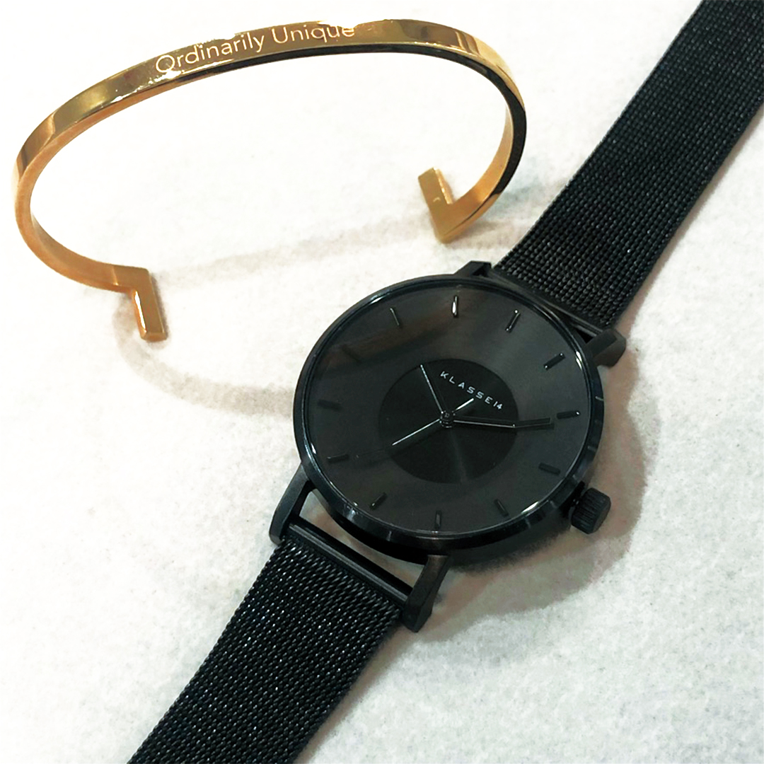 KLASSE14 / Volare Dark Metal with Mesh Strap 42mm